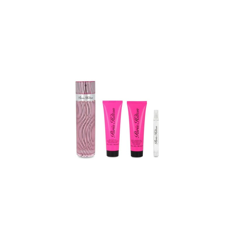 Paris Hilton Set (EDP 100Ml + Bl 90Ml + Bsg 90Ml + Travelrecspray)