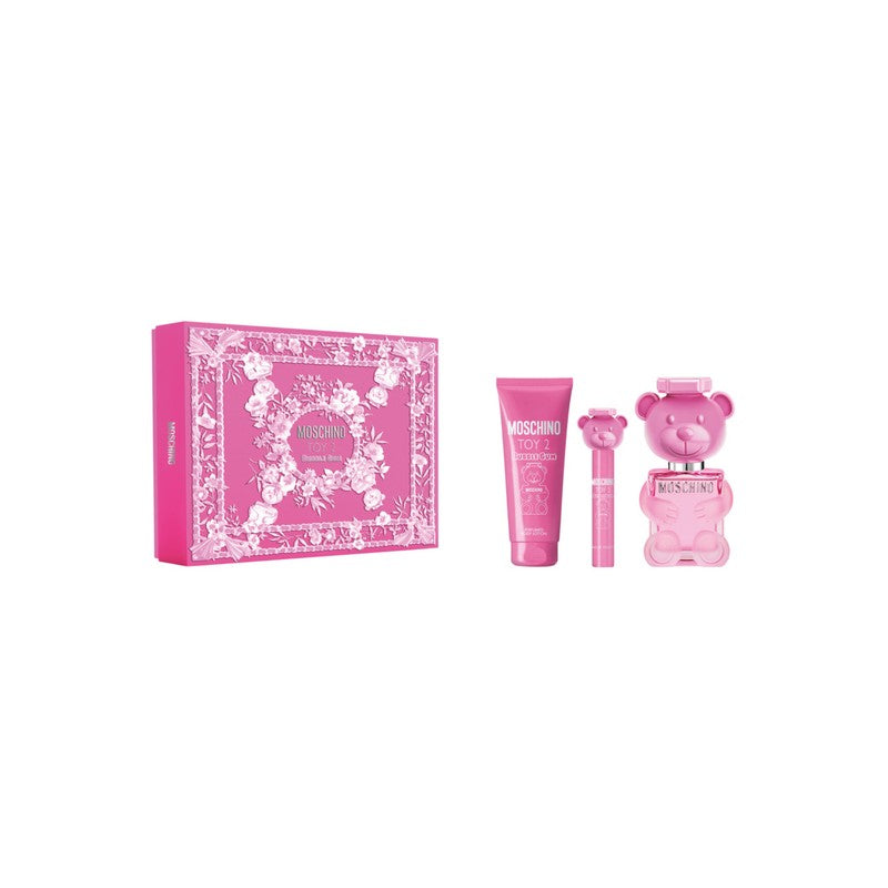 Moschino Bubble Gum Set EDT 100 + Body Lotion 100 + Travel Spray 10