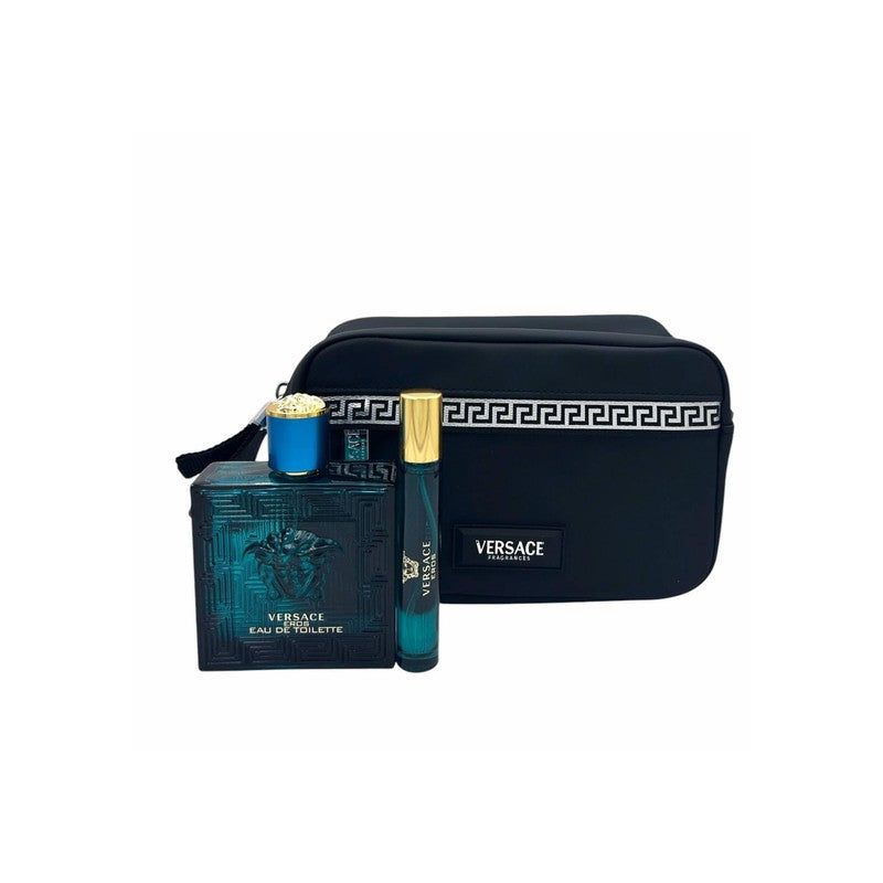 Versace Eros Set EDT100+Travel Spray10+Gwp