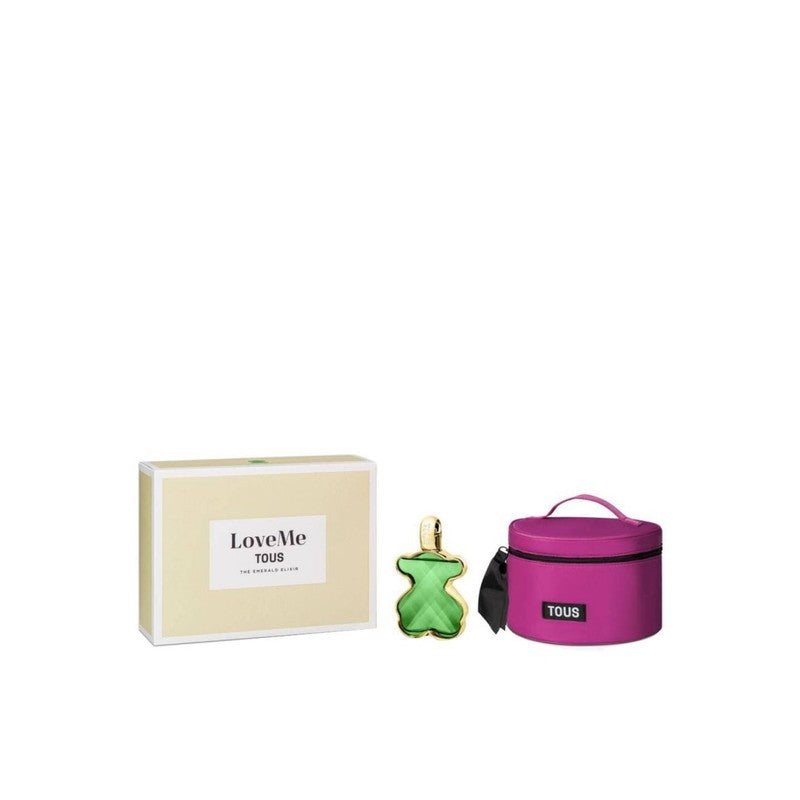 Set Tous Loveme Emerald EDP 90Ml + Neceser