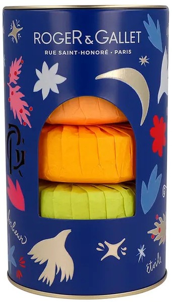 Roger Y Gallet - Set Xmas 3Soap Nero/Bo/Osm 24