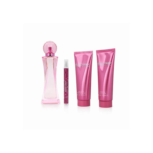 Set Paris Hilton Electrify Women EDP 4Pc