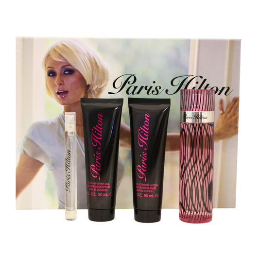 Paris Hilton Set (EDP 100Ml + Bl 90Ml + Bsg 90Ml + Travelrecspray)