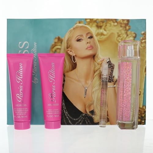 Set Paris Hilton - Heiress EDP 100Ml + Bl 90Ml + Sg 90Ml + 10Ml