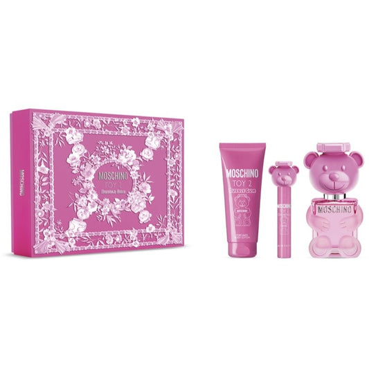 Moschino Bubble Gum Set EDT 100 + Body Lotion 100 + Travel Spray 10