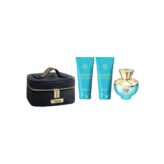 Versace Dylan Turquoise Set EDT100+Bath&Shower Gel100+Bg100+Gwp