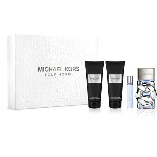 Michael Kors Pour Homme Set EDP 100 + Shower Gel 100 + After Shave Balm 100 + Travel Spray 10